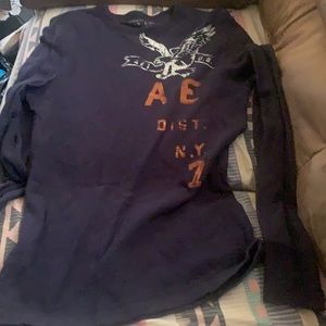 Dark blue American Eagle shirt